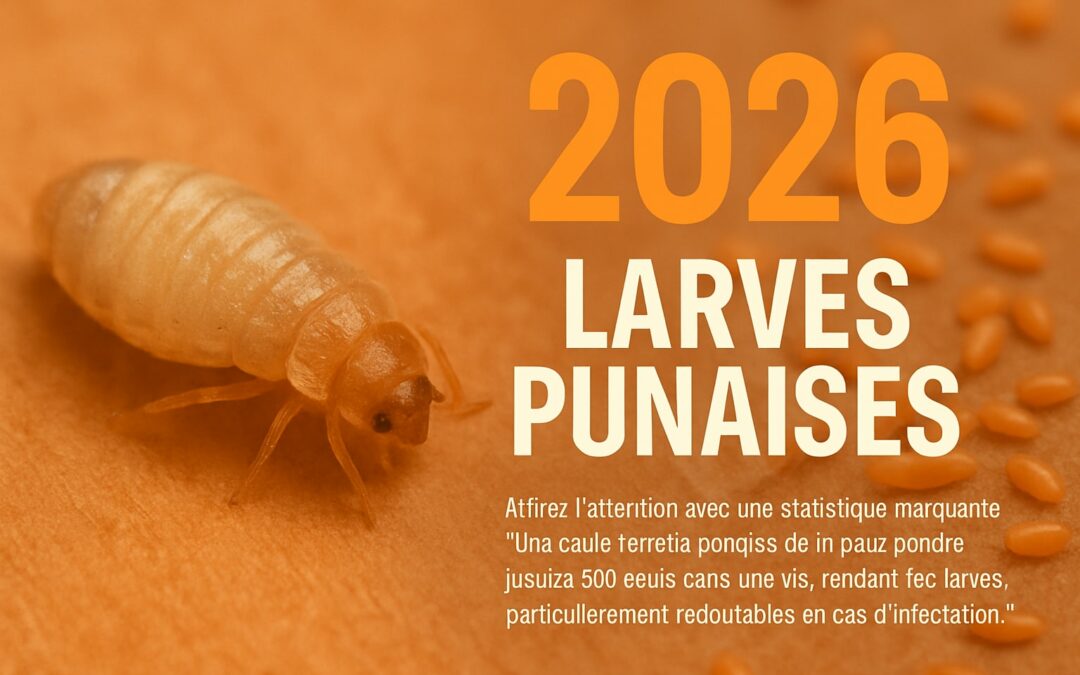 Guide 2026 : Larves Punaises, Identification Et Solutions