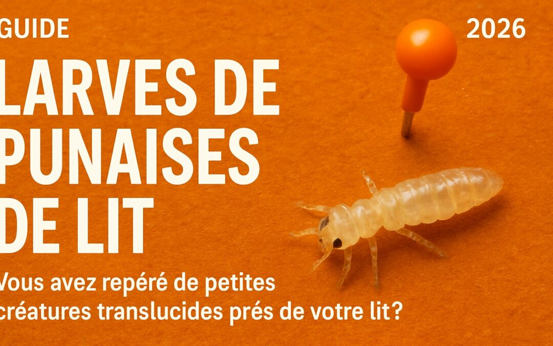 Guide 2026 : Larves De Punaises De Lit, Identification & Solutions