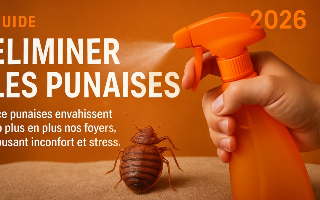 Guide 2026 : Éliminer Les Punaises Facilement et Durable