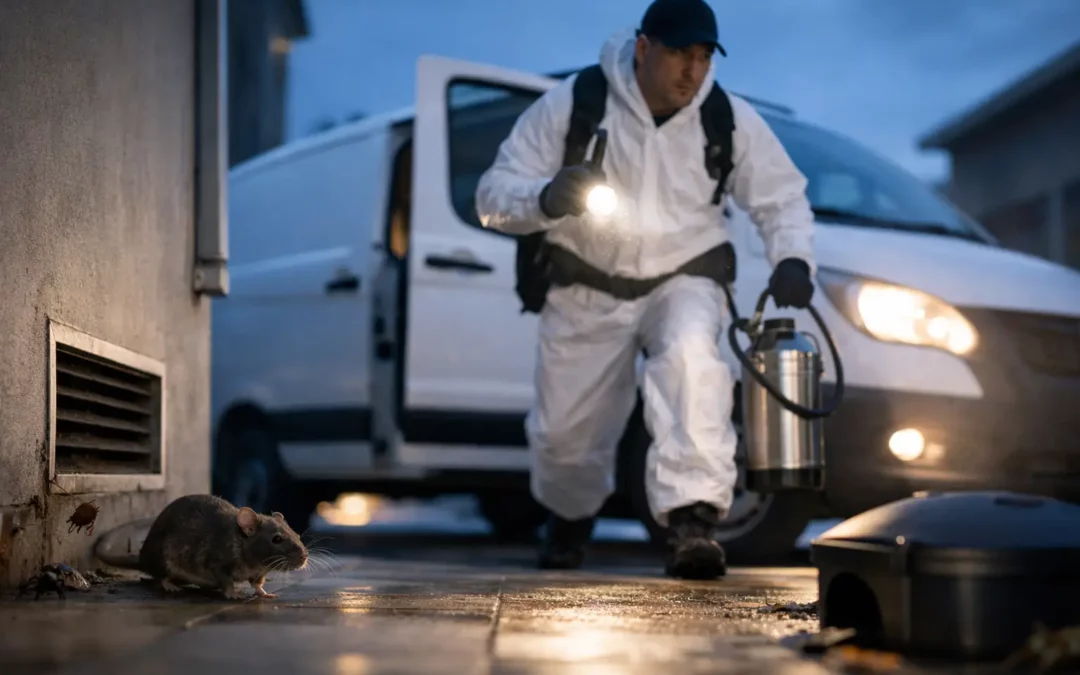 Intervention nuisibles 24h sans perdre de temps