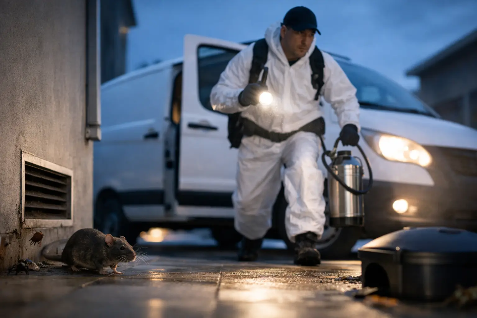 Intervention nuisibles 24h sans perdre de temps