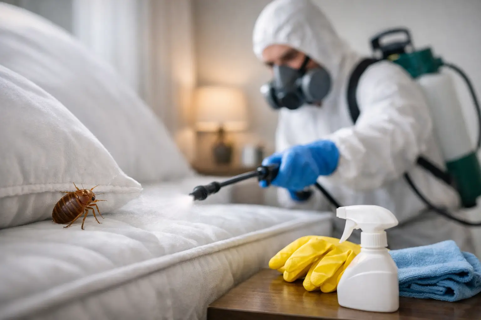 Punaises de lit : bien désinfecter après