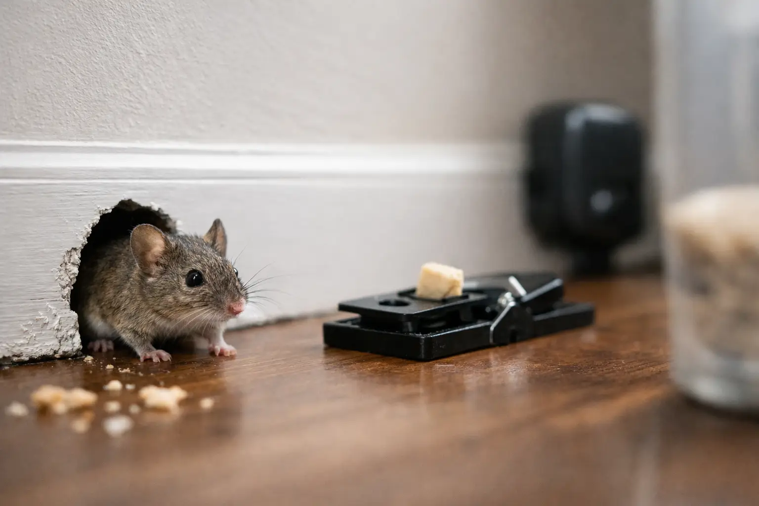 Dératisation souris maison - agir vite